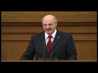 lukashenka about bad habits.